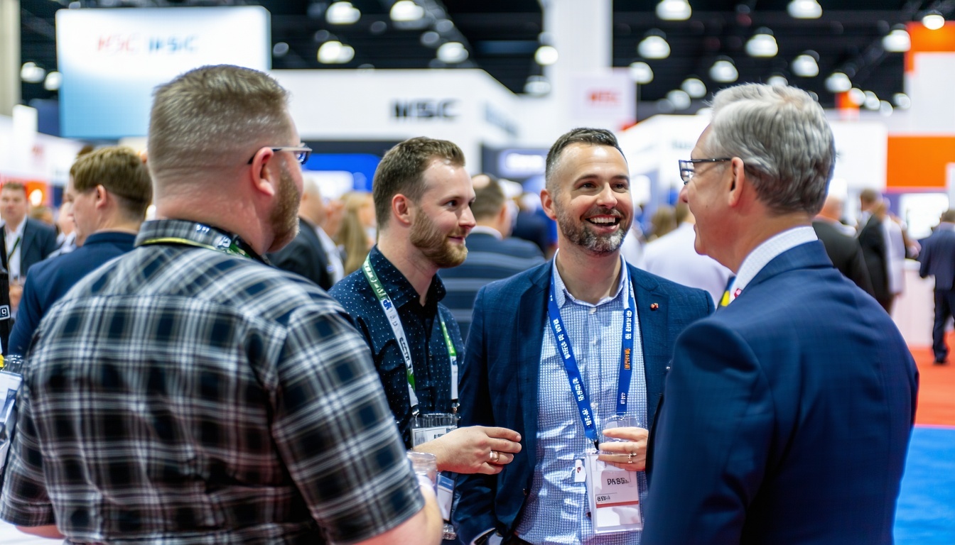 Manufacturing professionals networking at NSC Safety Congress & Expo
